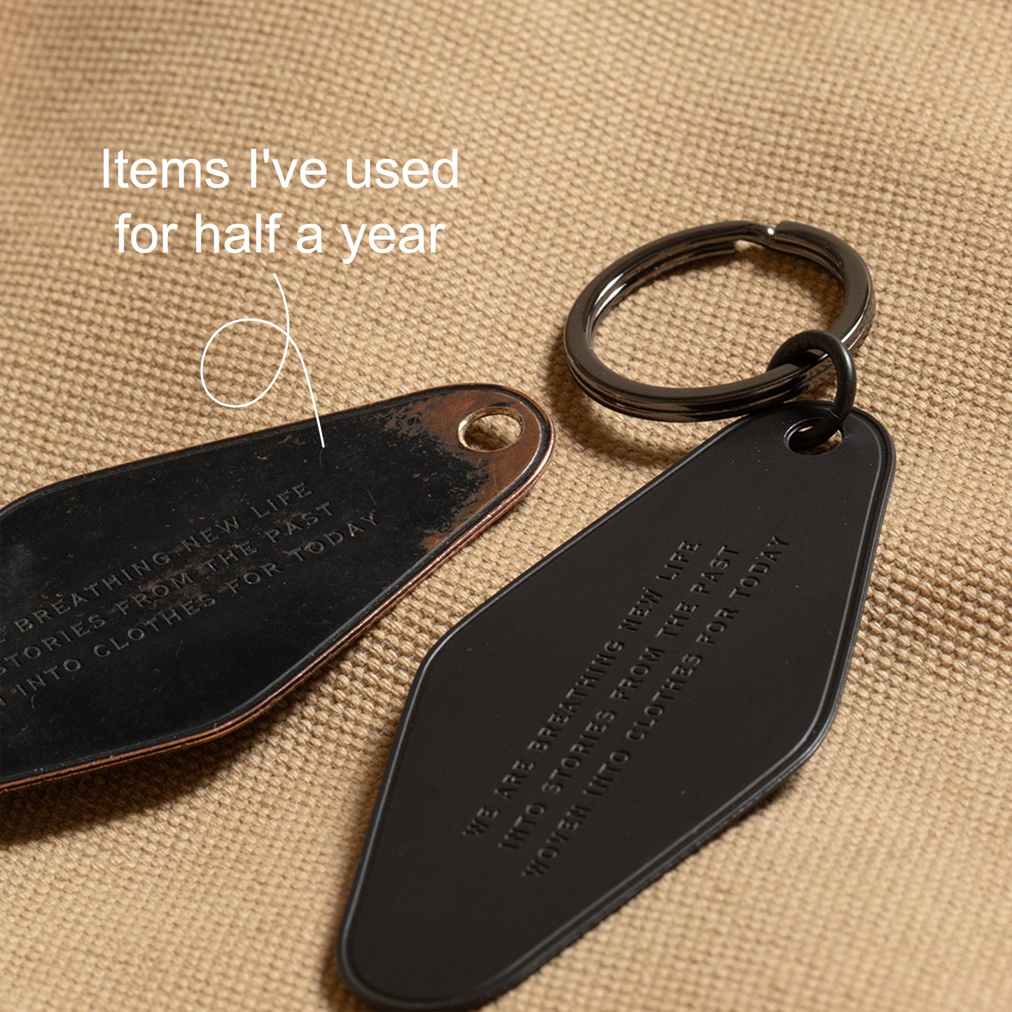 O1002 Motel Key Ring モーテルキーリング