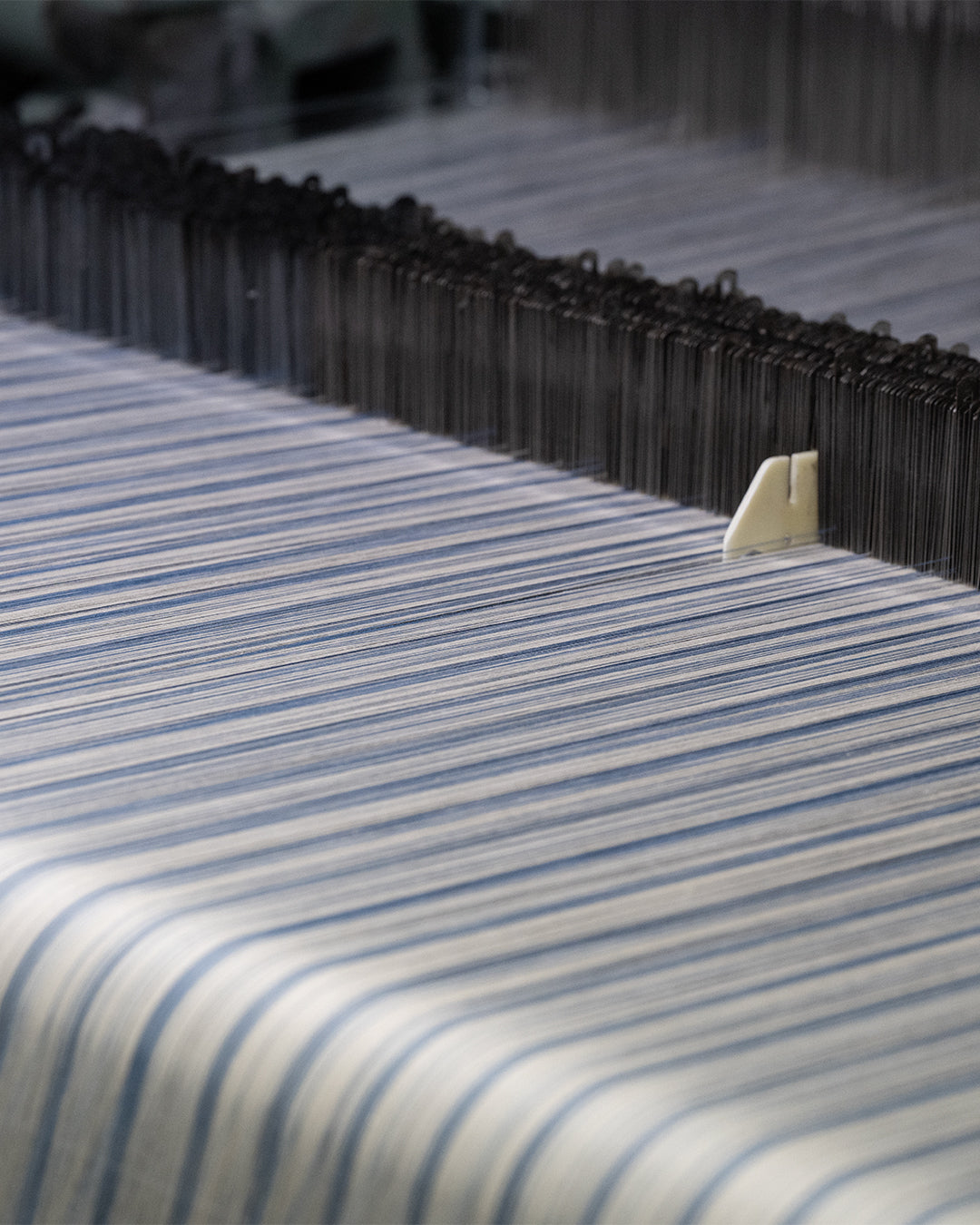 S1020 Striped Work Shirt (Blue)