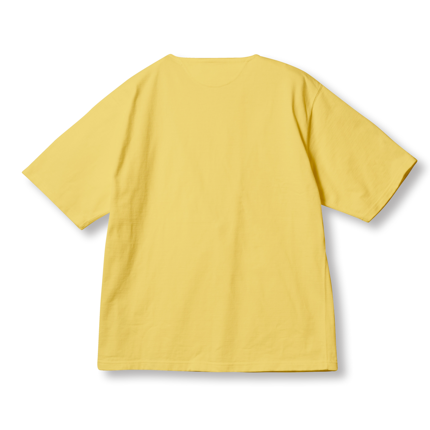 C1006 Stiff Cotton T-shirt (Yellow)