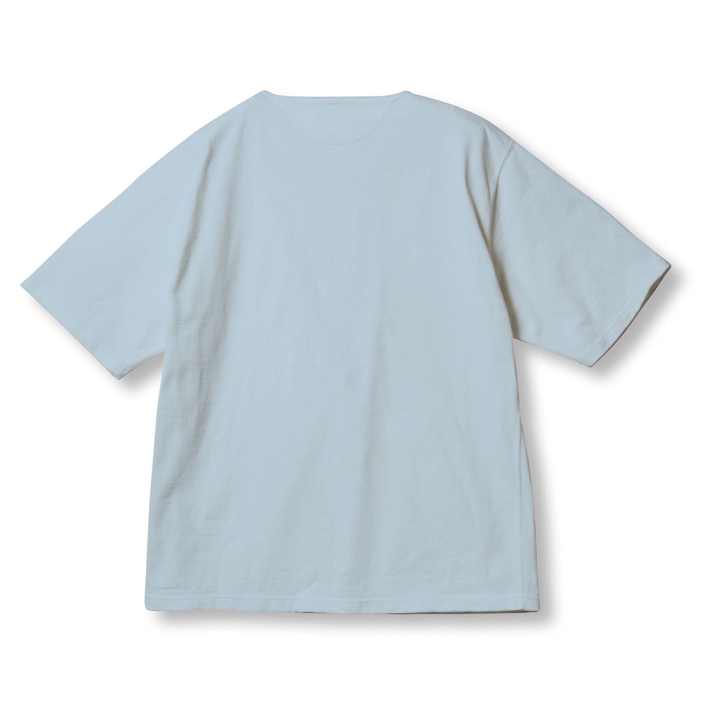 C1006 Stiff Cotton T-shirt (Blue) スティッフコットンTシャツ(ブルー)