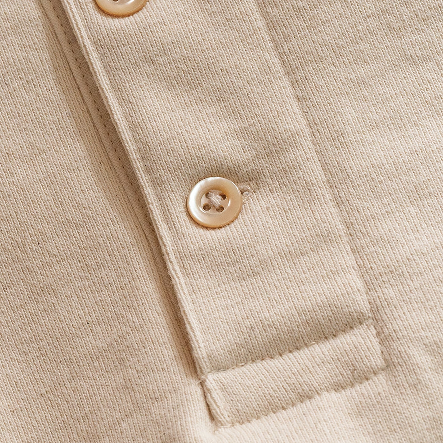 C1001 Henley Sweatshirt ヘンリースウェットシャツ