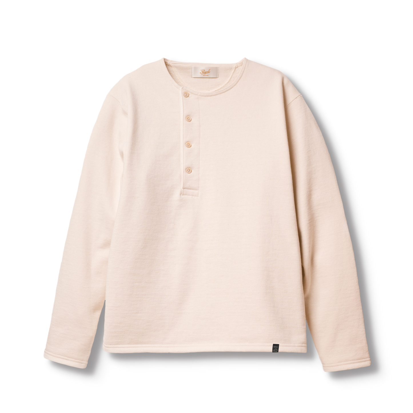 C1011 Henley Sweatshirt (Natural) ヘンリースウェットシャツ (ナチュラル)