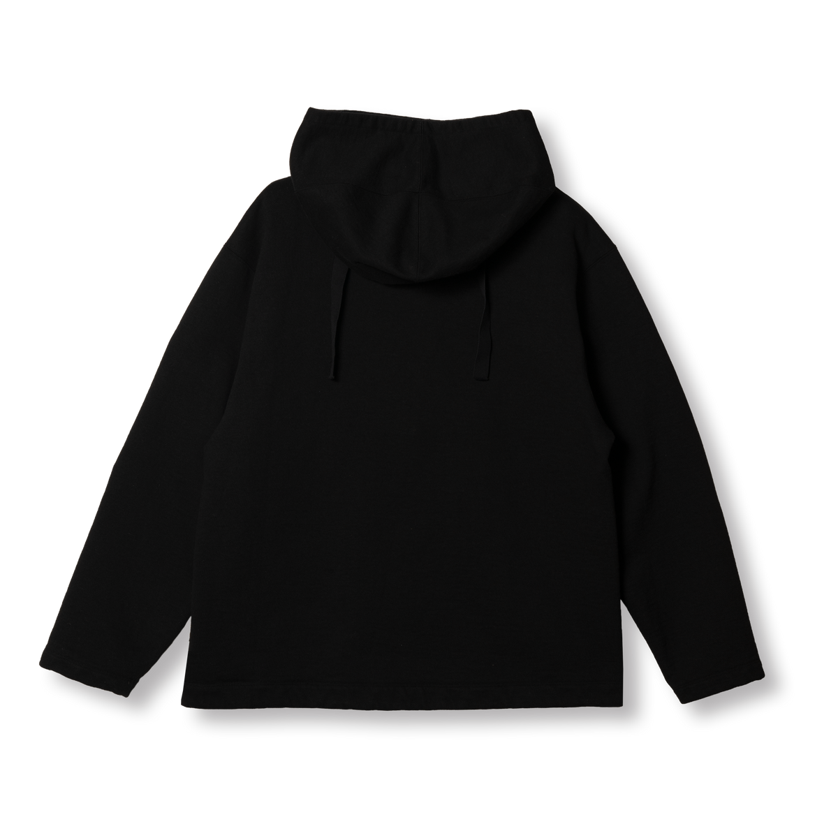 PREQUEL C1017 40s Gunner Smock (Black), back view showing the overall shape.