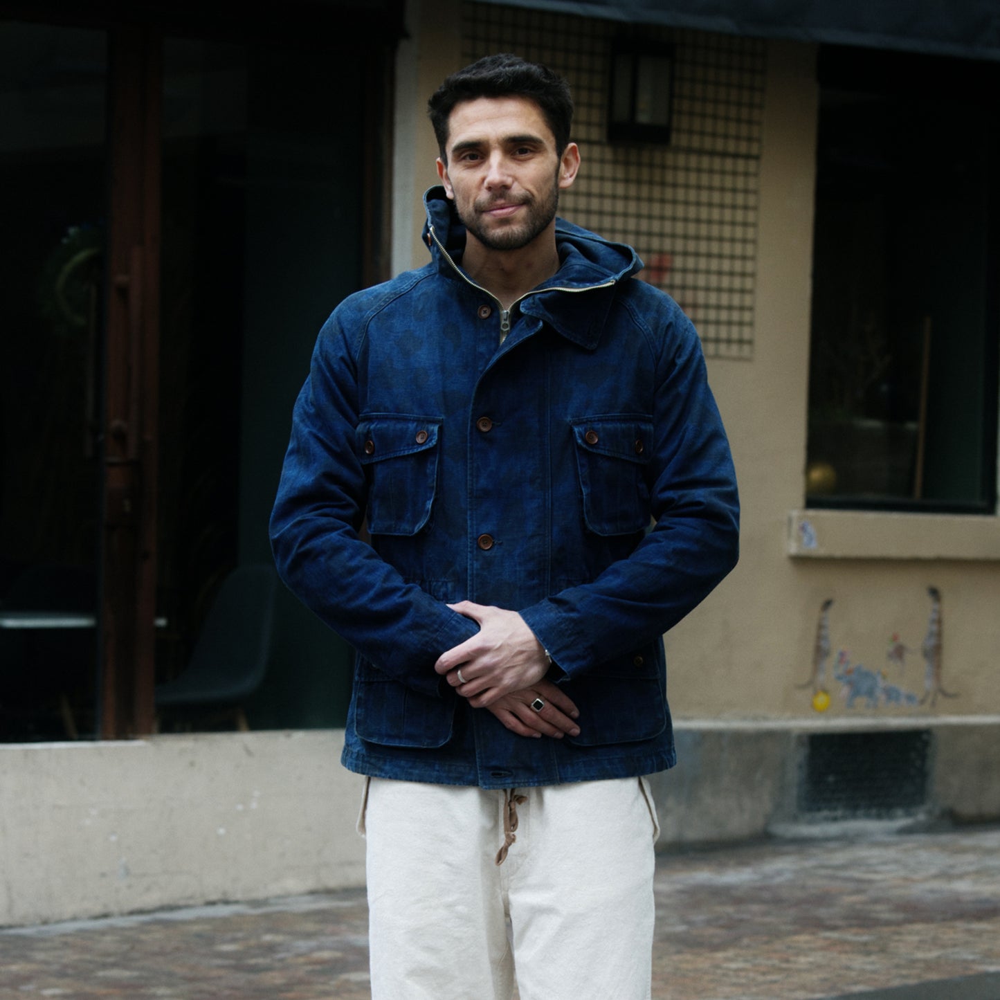 J0001 Combat Hooded Jacket コンバットフーデッド ジャケット