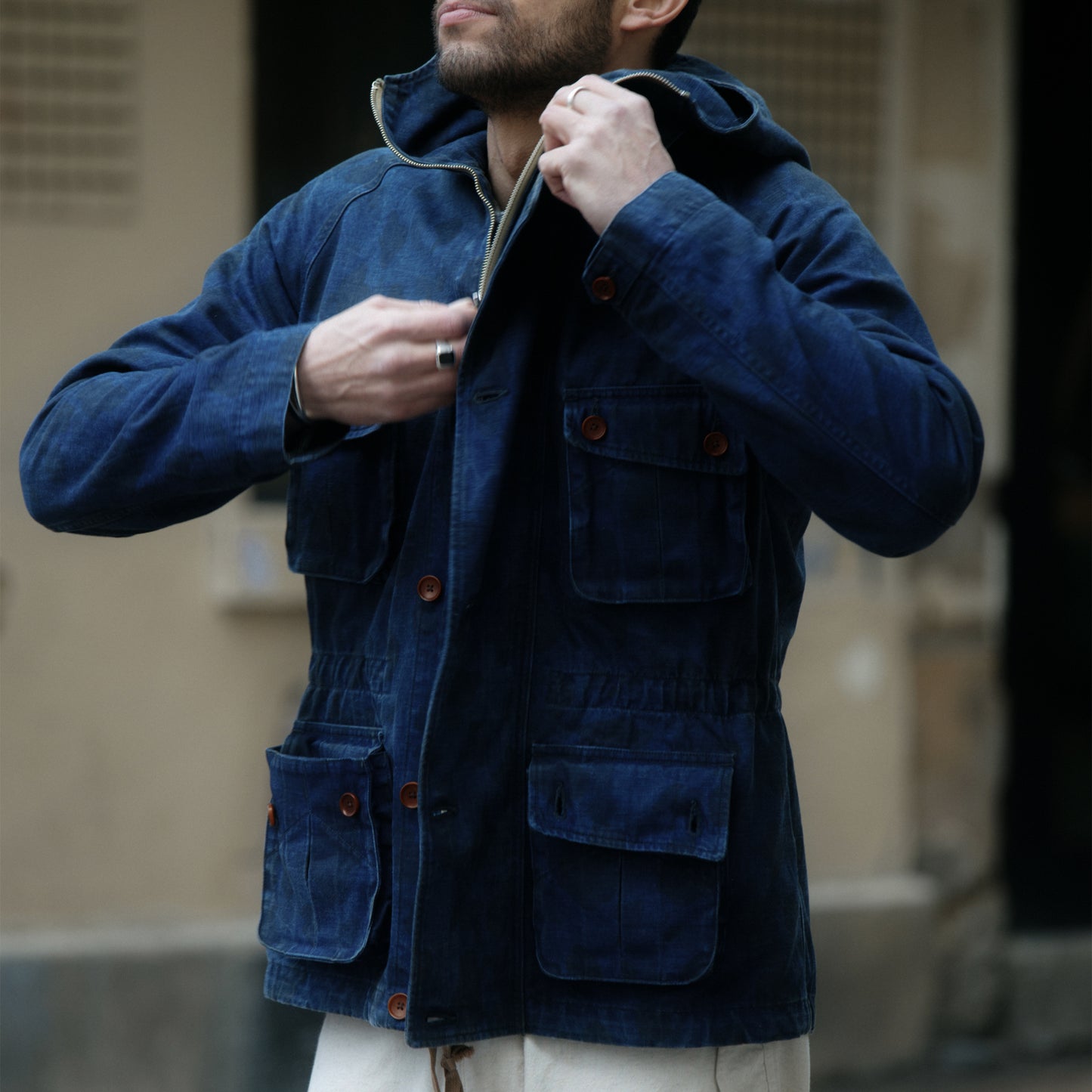 J0001 Combat Hooded Jacket コンバットフーデッド ジャケット