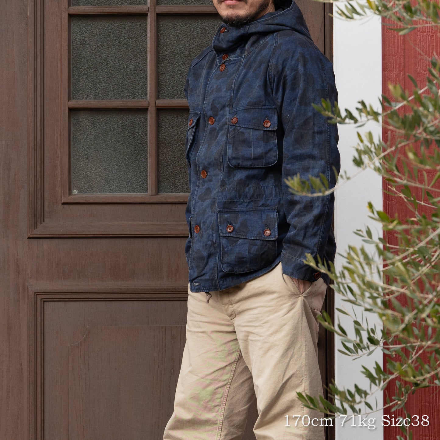 J0001 Combat Hooded Jacket コンバットフーデッド ジャケット