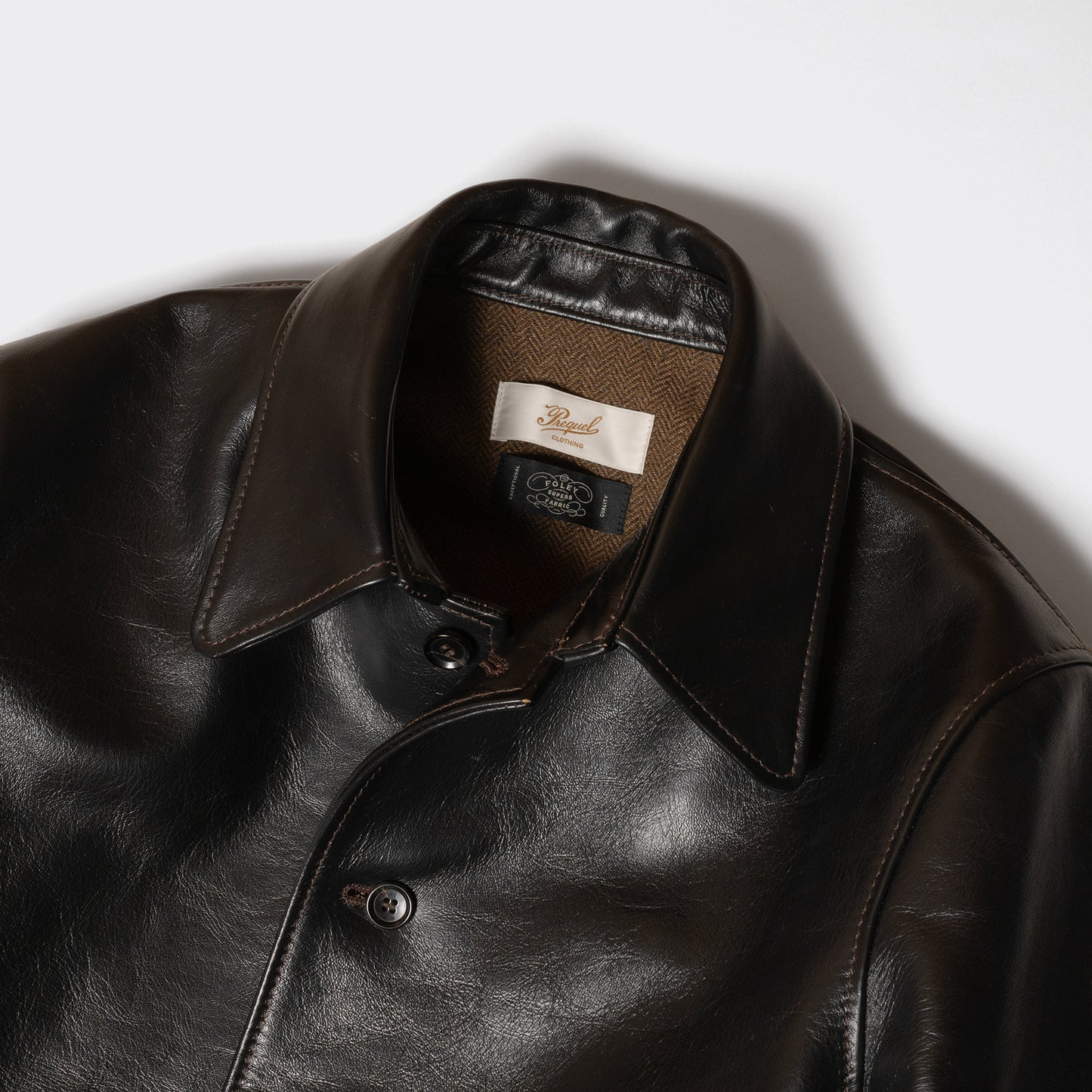 J1001 Single Breasted Car Coat シングルブレストカーコート