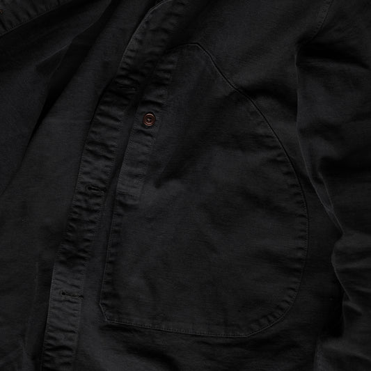 J1004 French Coverall (Black) フレンチカバーオール(ブラック)