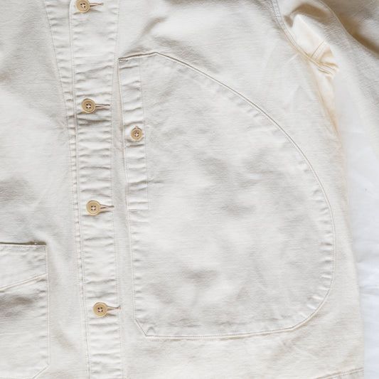 J1004 French Coverall(White) フレンチカバーオール(ホワイト)