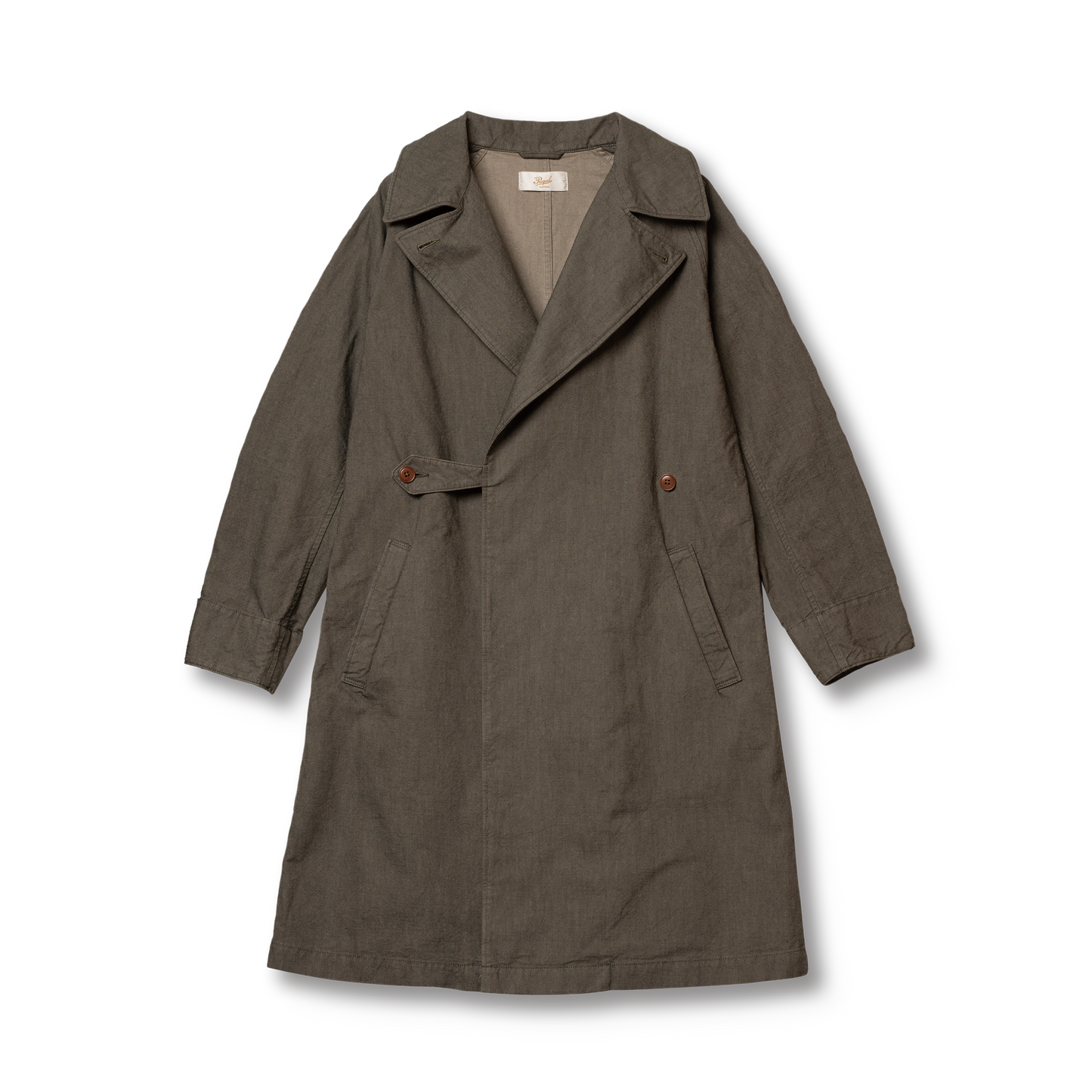 J1005 Military Wrap Coat (Khaki) ミリタリーラップコート(カーキ)