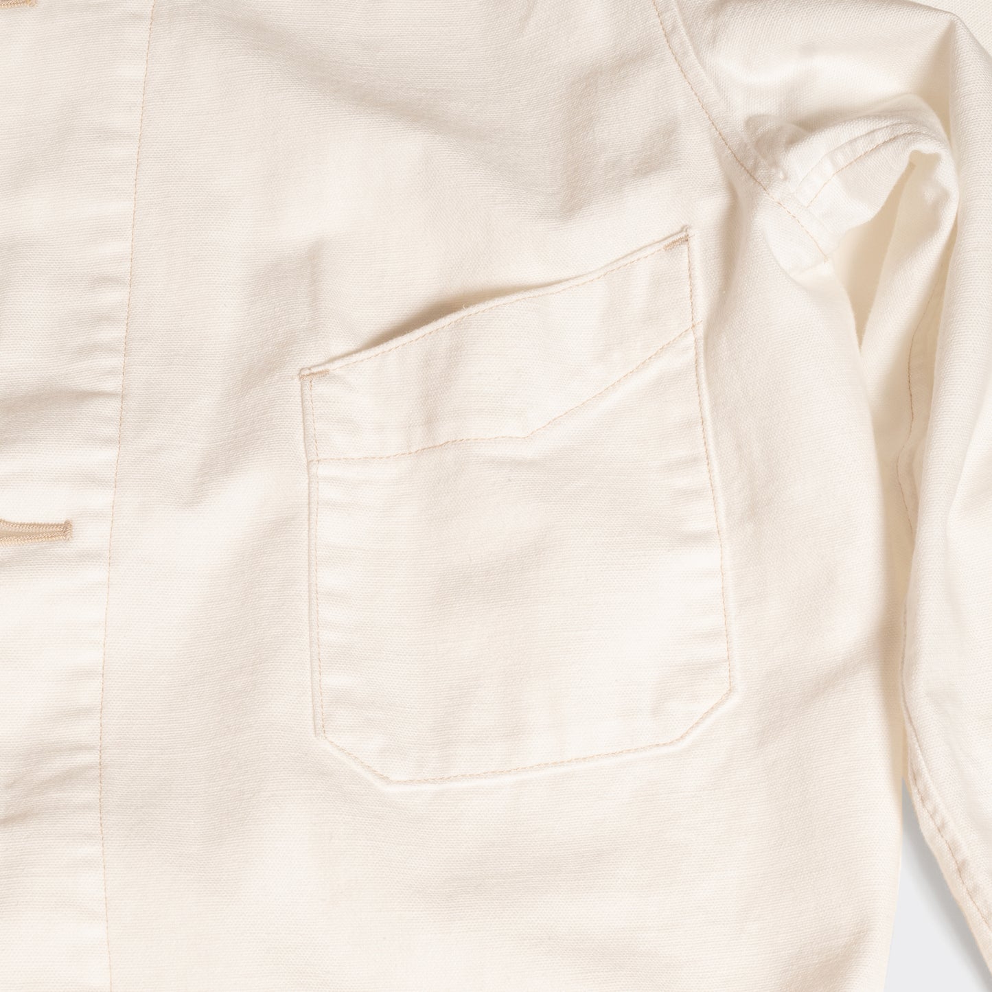 J1013 Sack Overall Jacket(White)