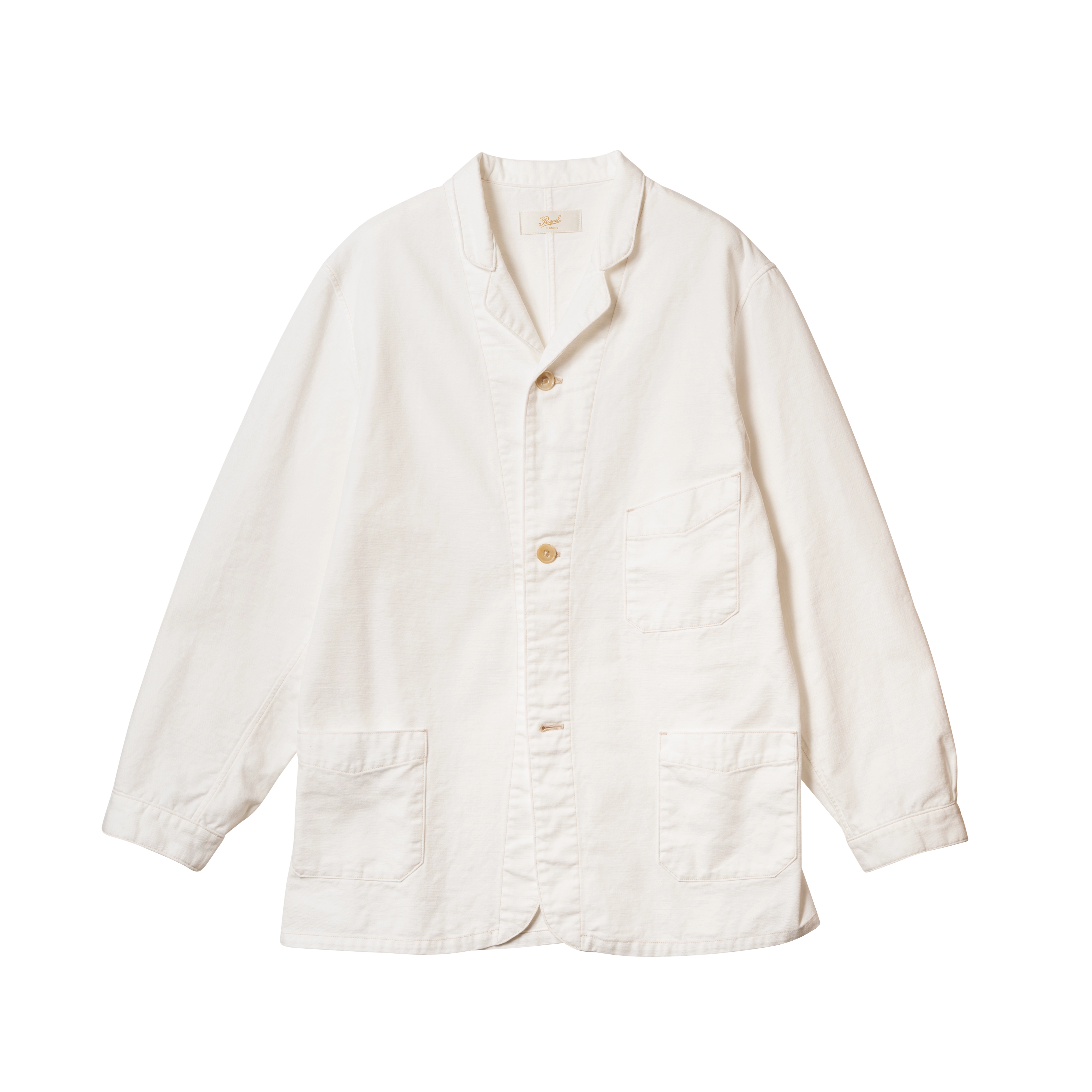 J1013 Sack Overall Jacket (White) サックオーバーオール (ホワイト