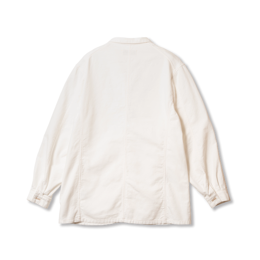 J1013 Sack Overall Jacket (White) サックオーバーオール (ホワイト)