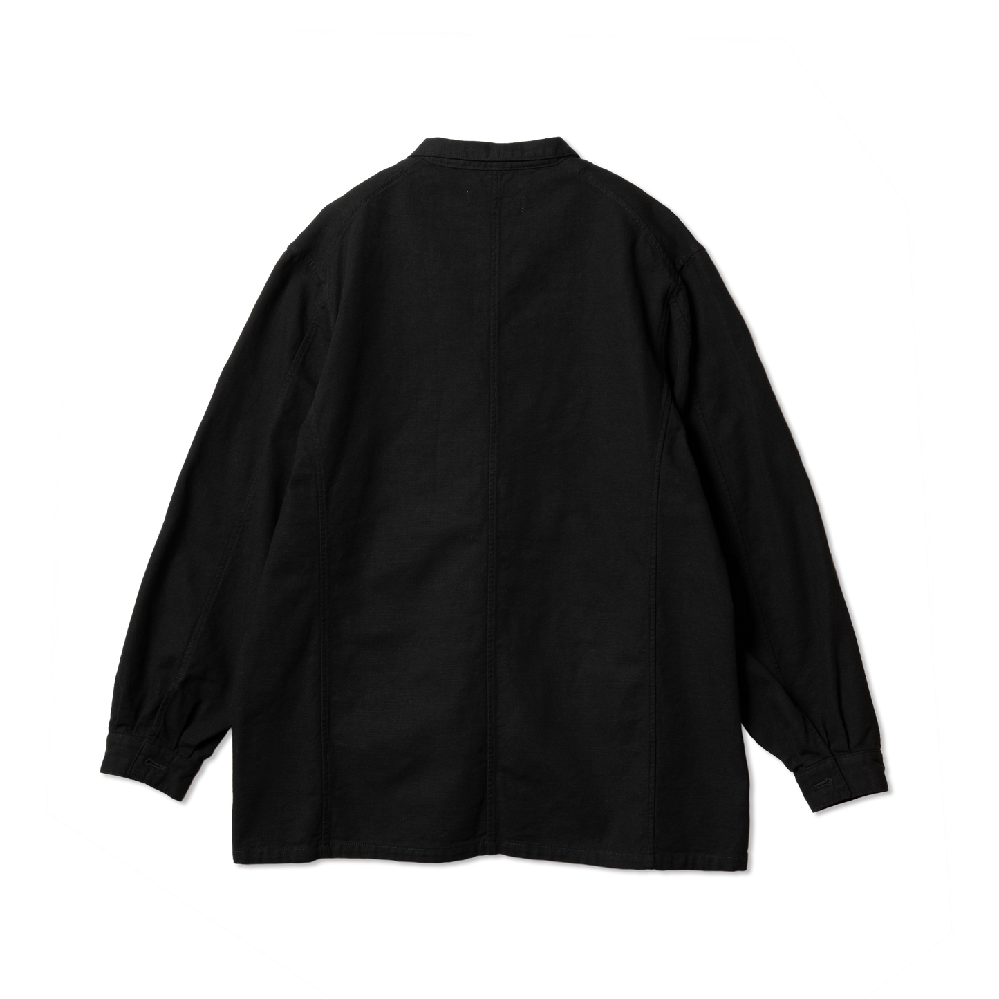 J1013 Sack Overall Jacket (Black)