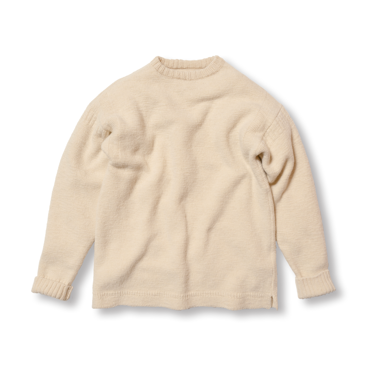 K1001 Fisherman's Sweater (White) フィッシャーマンズ セーター (ホワイト)