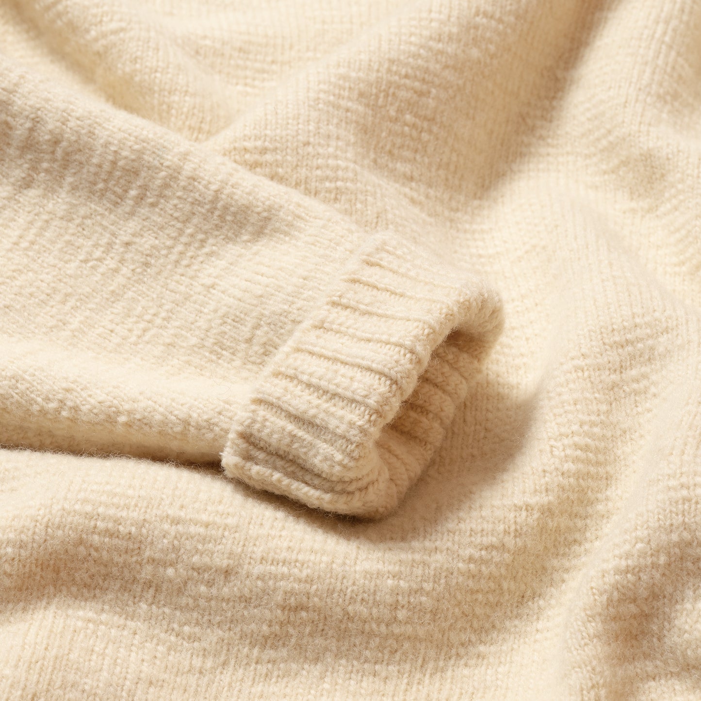 K1001 Fisherman's Sweater (White) フィッシャーマンズ セーター (ホワイト)