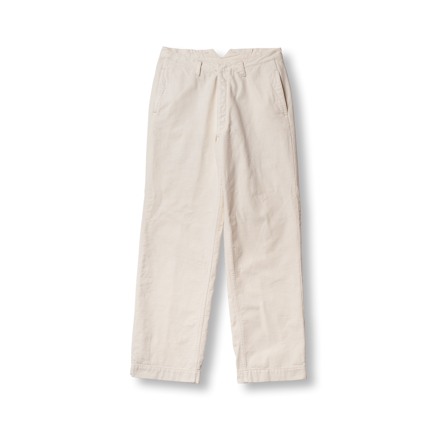 P1002 Officer's Summer Pants (White) オフィサー サマーパンツ(ホワイト)
