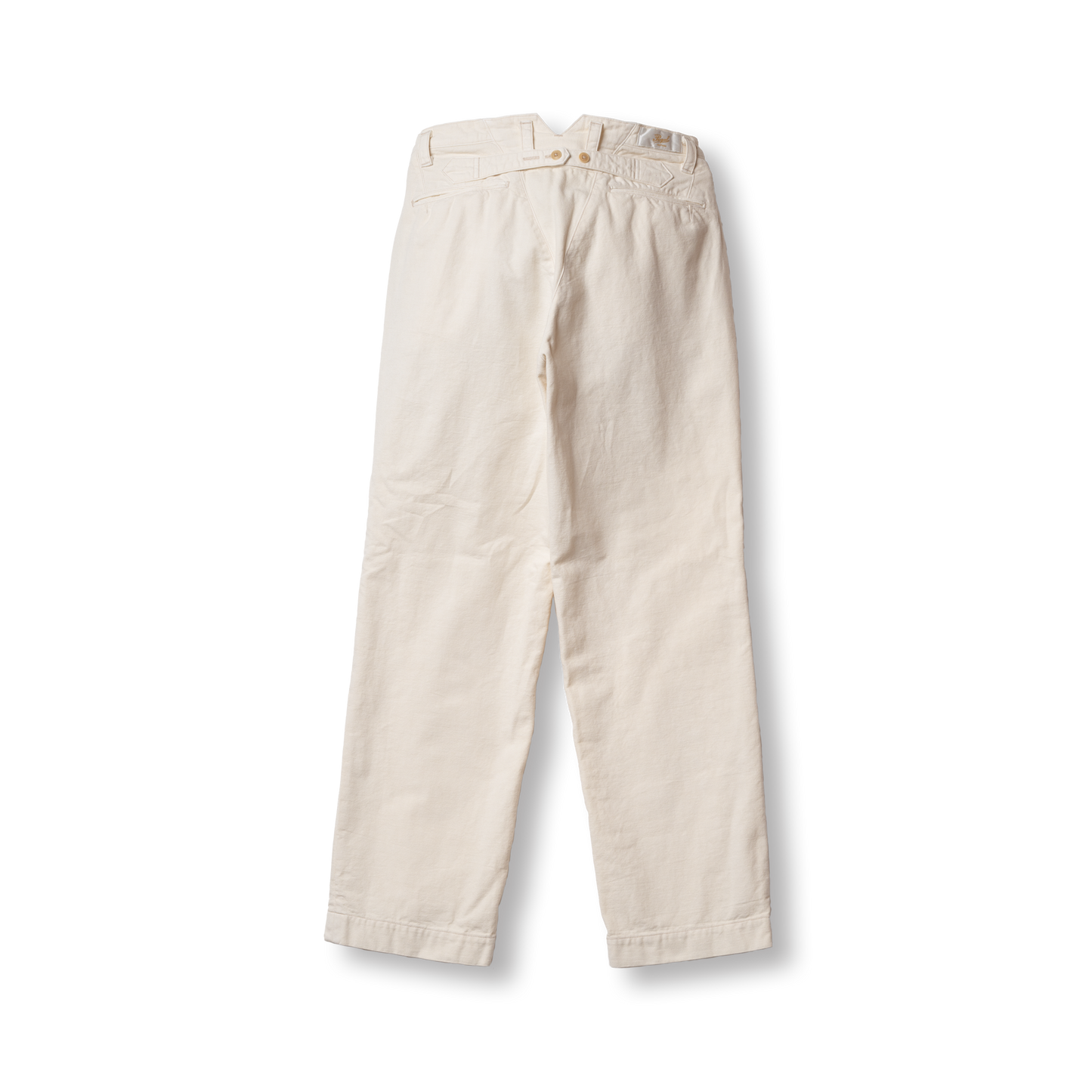 P1002 Officer's Summer Pants (White) オフィサー サマーパンツ(ホワイト)