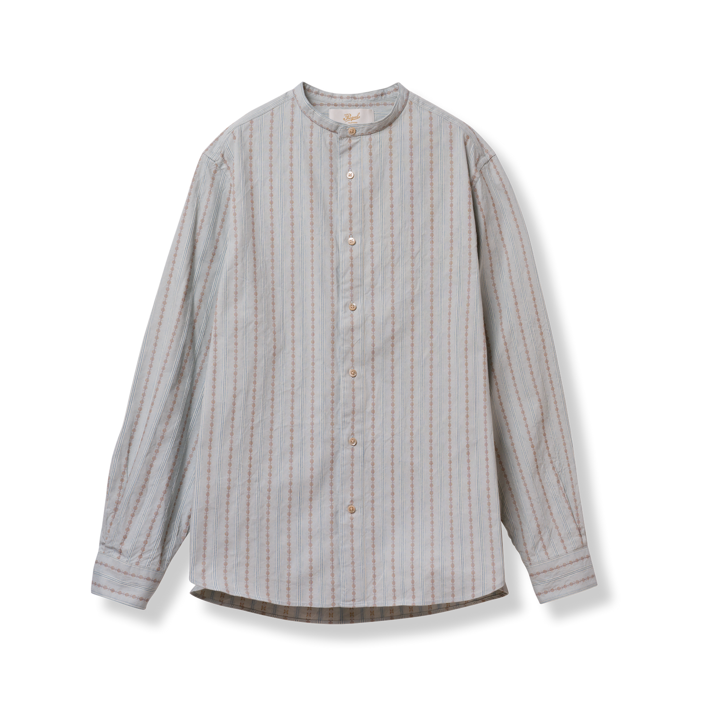 S1001 Stand-up Collar Shirt (Blue)
