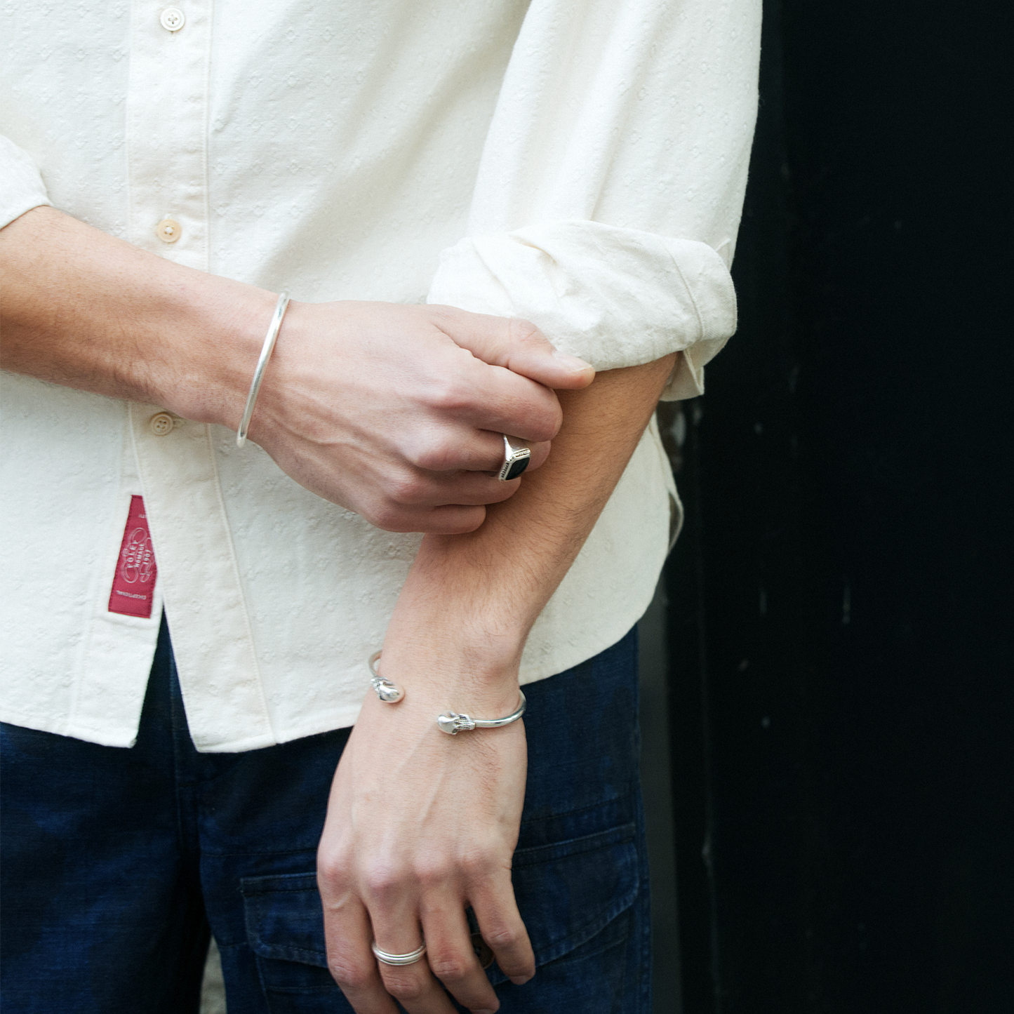 S1006 Stand-up Collar Shirt