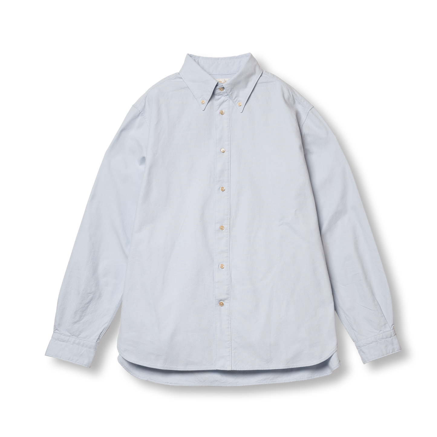 S1008 Suvin Button Down Shirt (Saxe Blue) スビンボタンダウンシャツ(サックスブルー)