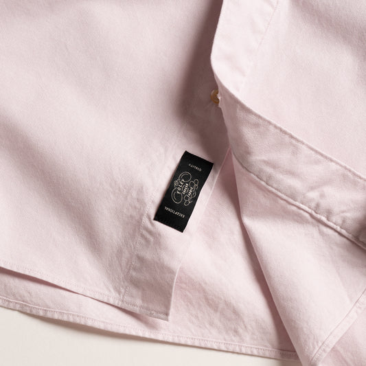 S1008 Suvin Button Down Shirt (Pink) スビンボタンダウンシャツ(ピンク)