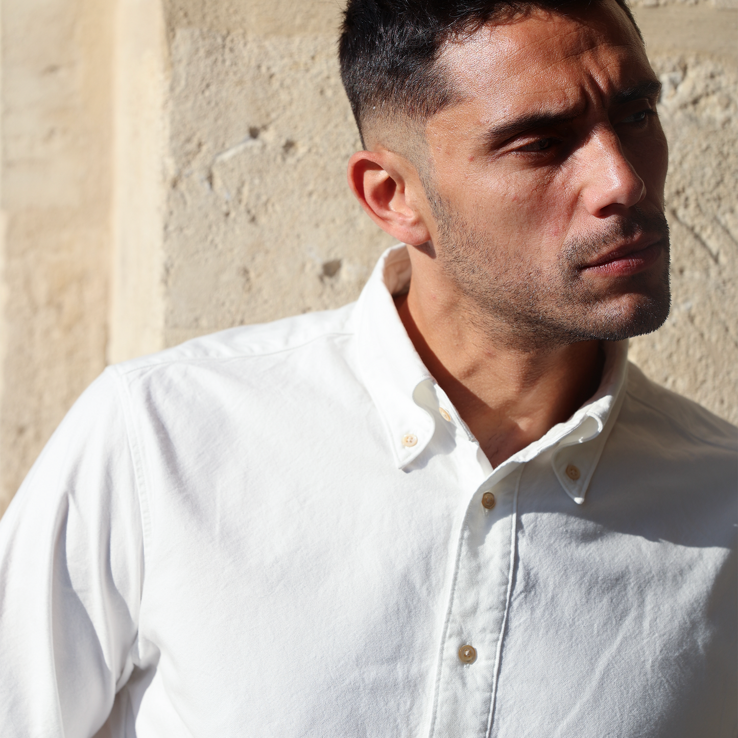 S1008 Suvin Button Down Shirt スビンボタンダウンシャツ