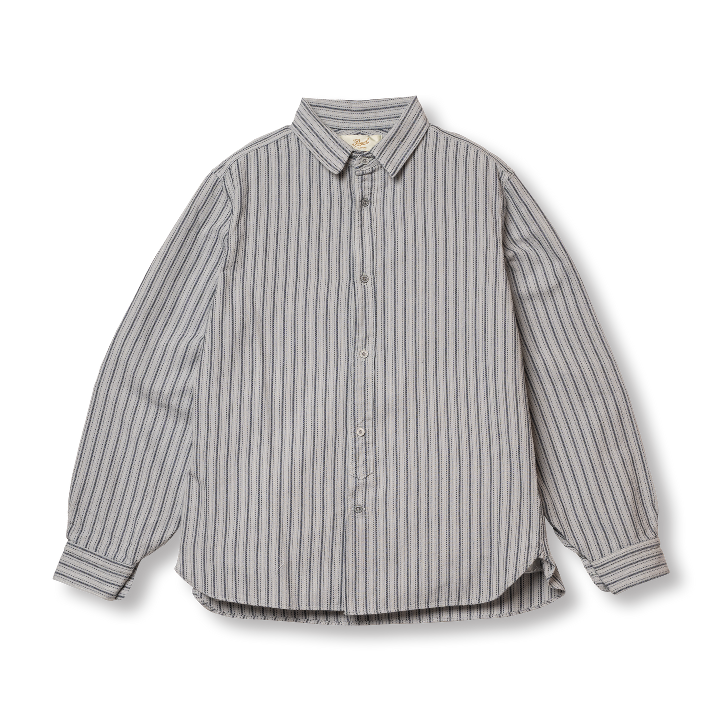 S1010 Classic Stripe Work Shirt (Gray) クラシックストライプワークシャツ(グレー)