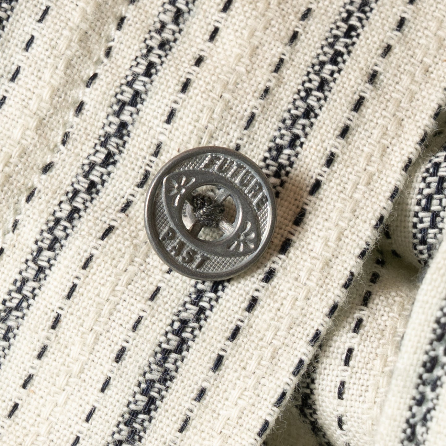 S1010 Classic Stripe Work Shirt (Beige) クラシックストライプワークシャツ(ベージュ)