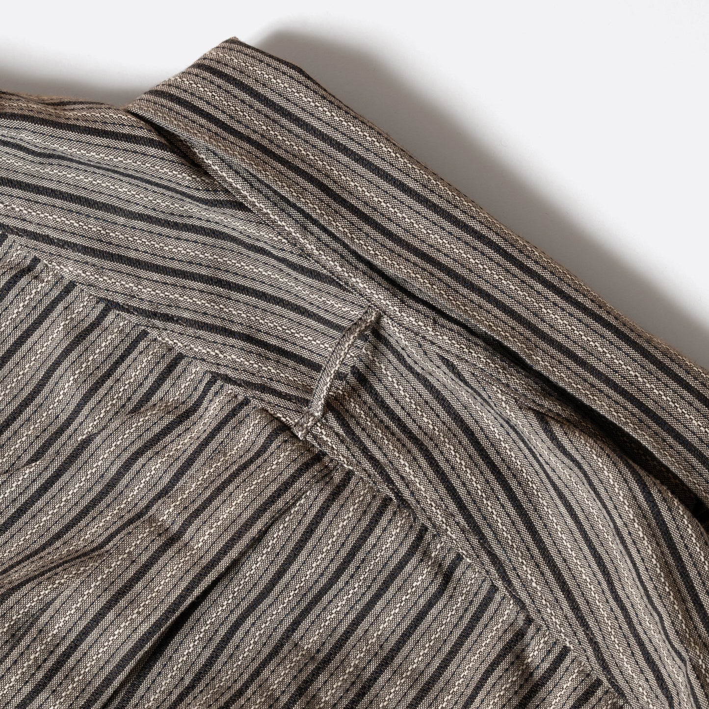 S1010 Classic Stripe Work Shirt (Gray) クラシックストライプワークシャツ(グレー)