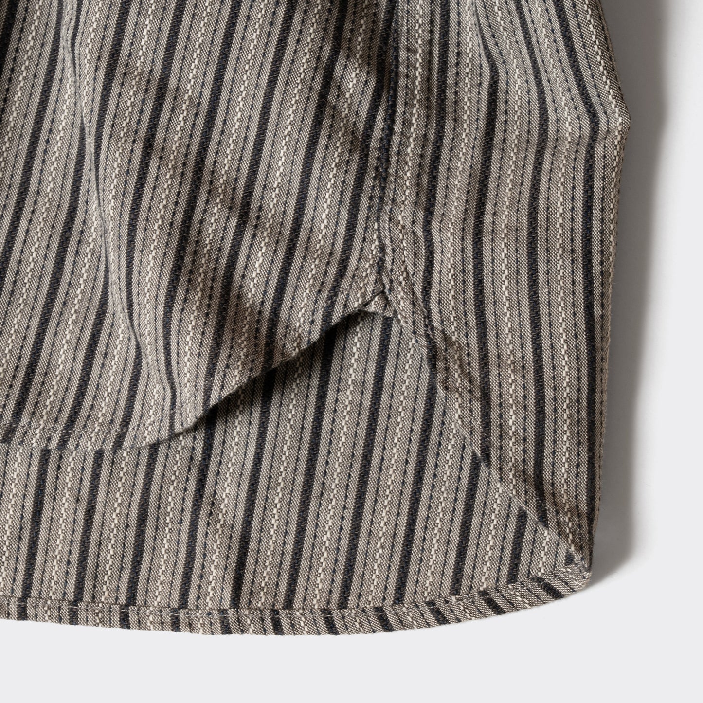 S1010 Classic Stripe Work Shirt (Gray) クラシックストライプワークシャツ(グレー)