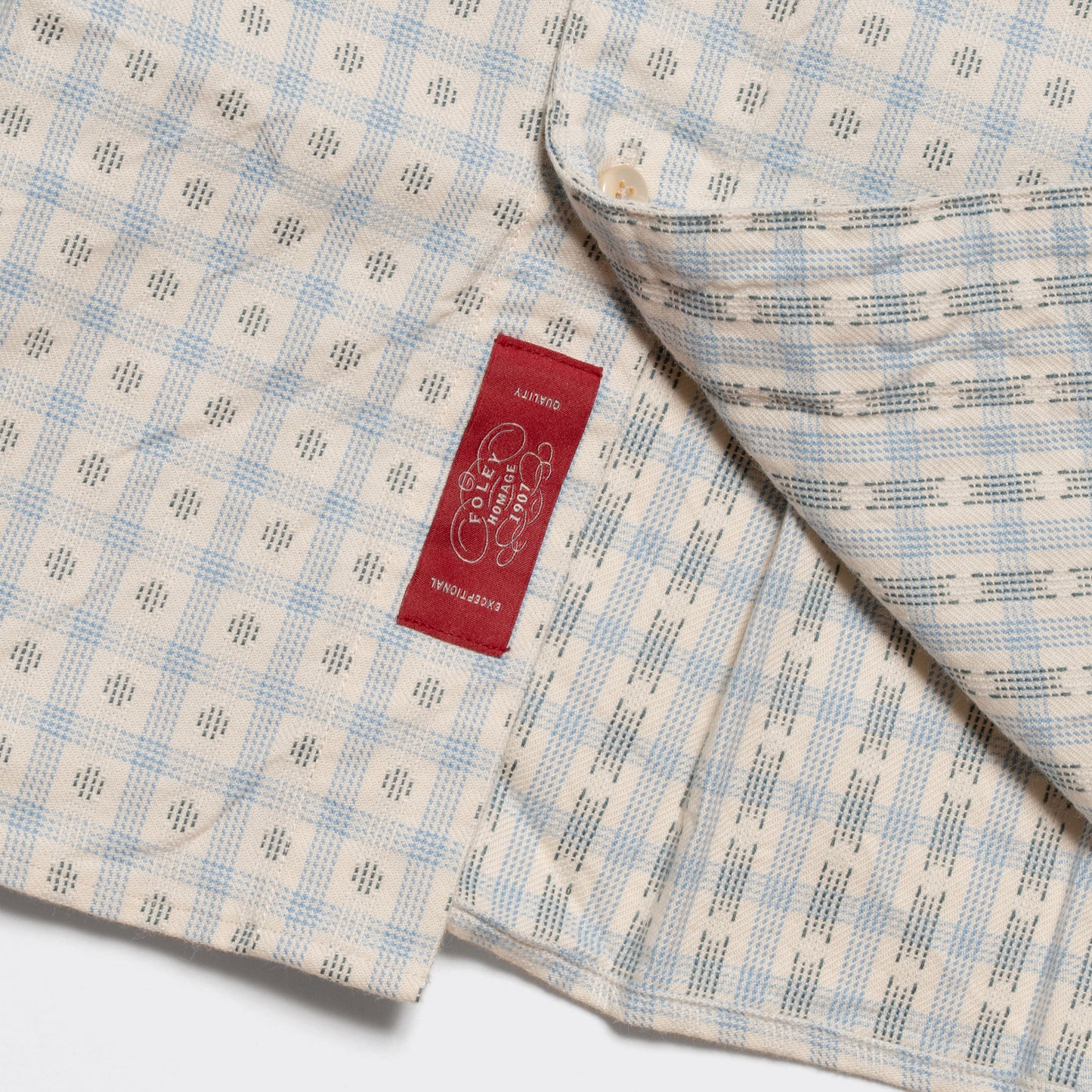 S1011 Mini Collar Shirt (Beige)