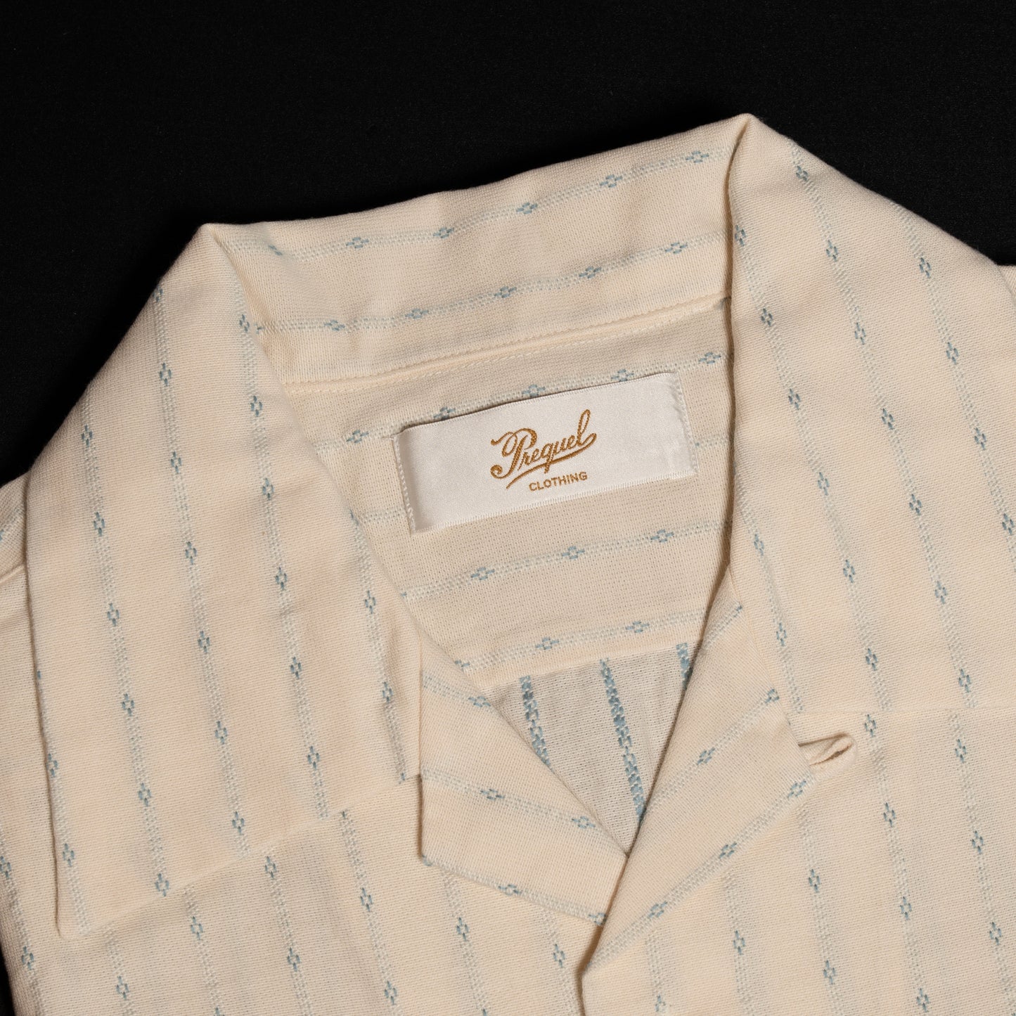 S1012 Classic Open Collar Shirt (Blue)