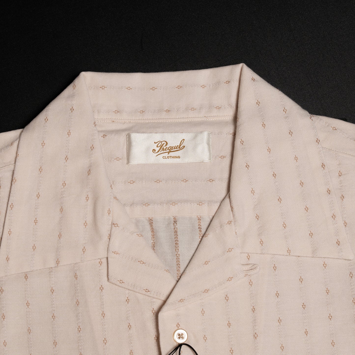 S1012 Classic Open Collar Shirt (Brown)