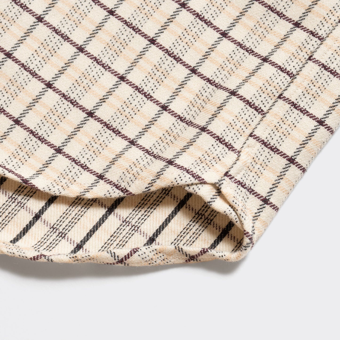 S1018 Stand-up Collar Shirt (Beige) スタンドアップカラーシャツ (ベージュ)