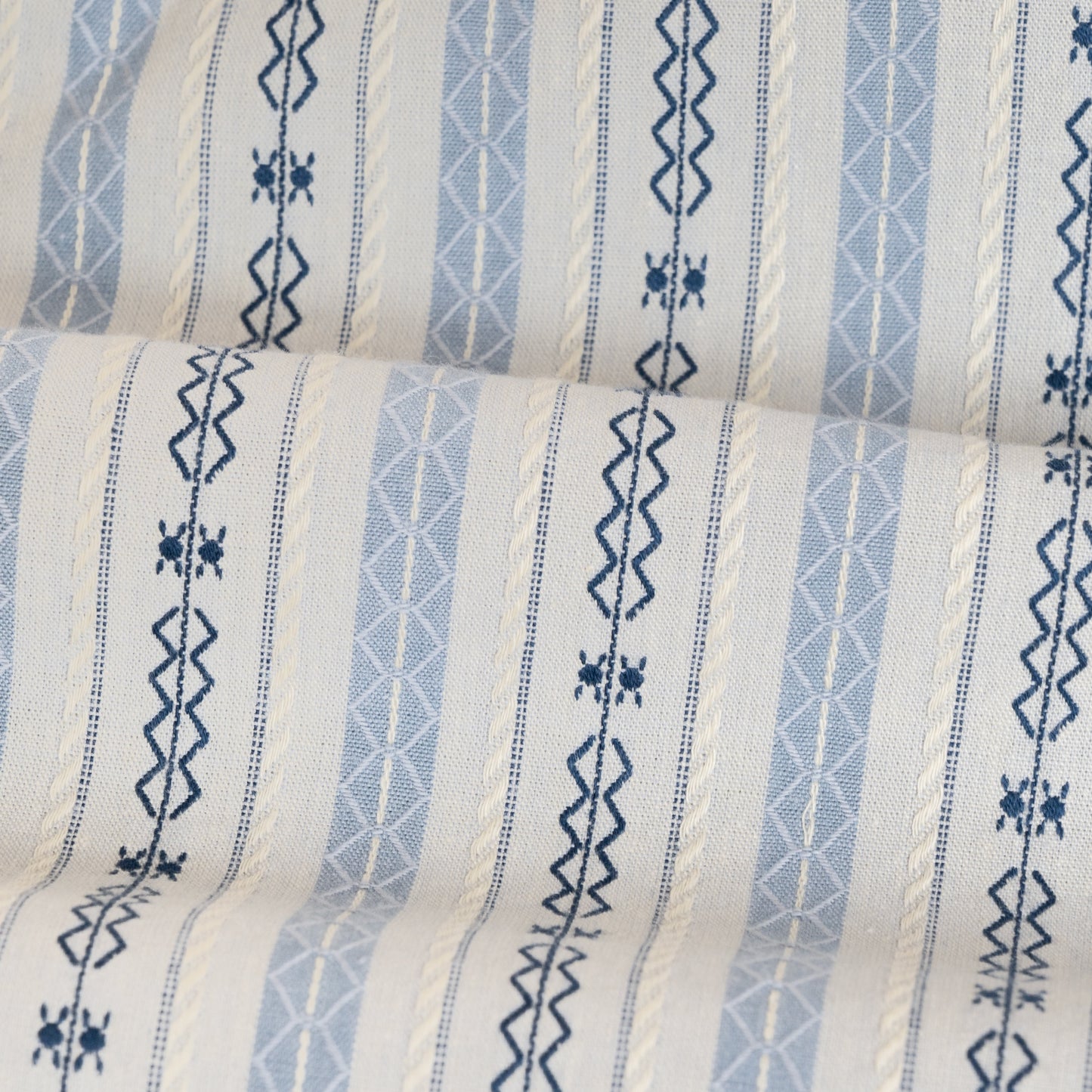 S1023 Classic Stripe Work Shirt (Blue)