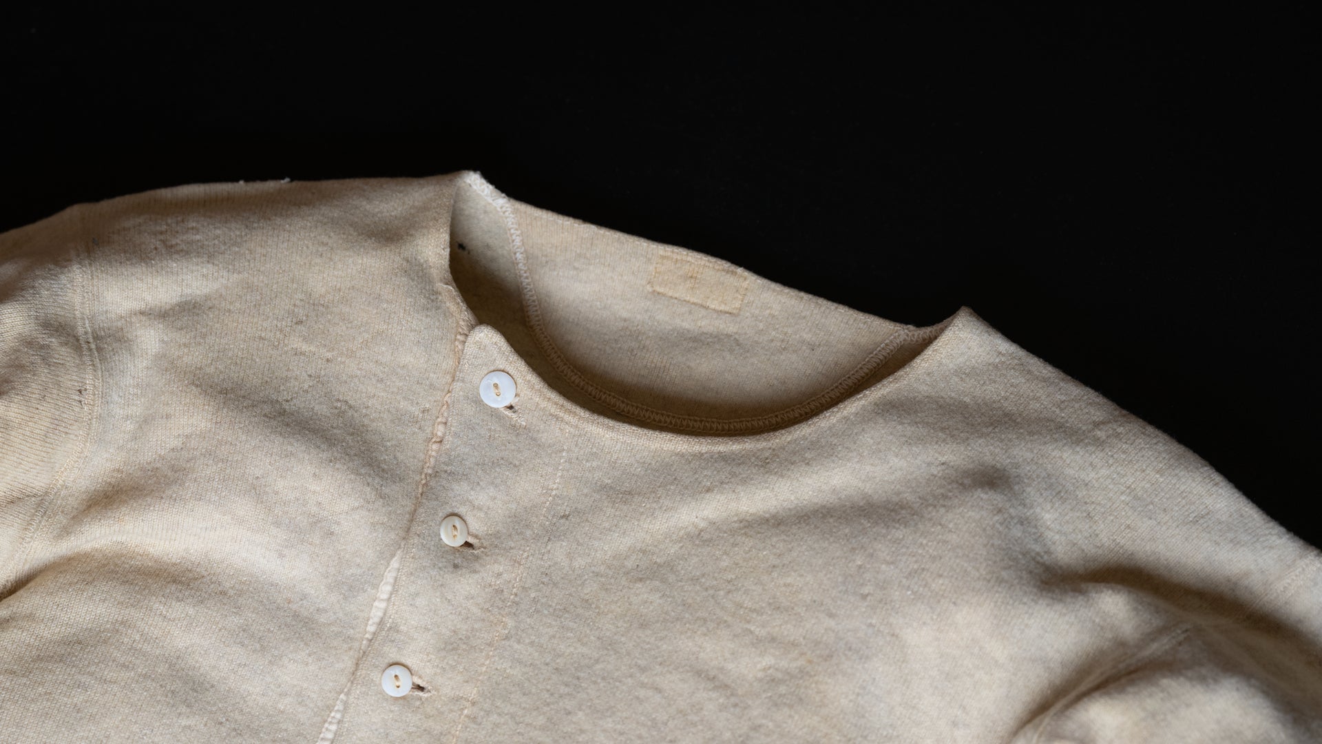 1920's CONTOOCOOK MILLS ウールヘンリーネック 1920's CONTOOCOOK MILLS WOOL HENLEY NECK - Cocky Crew Store