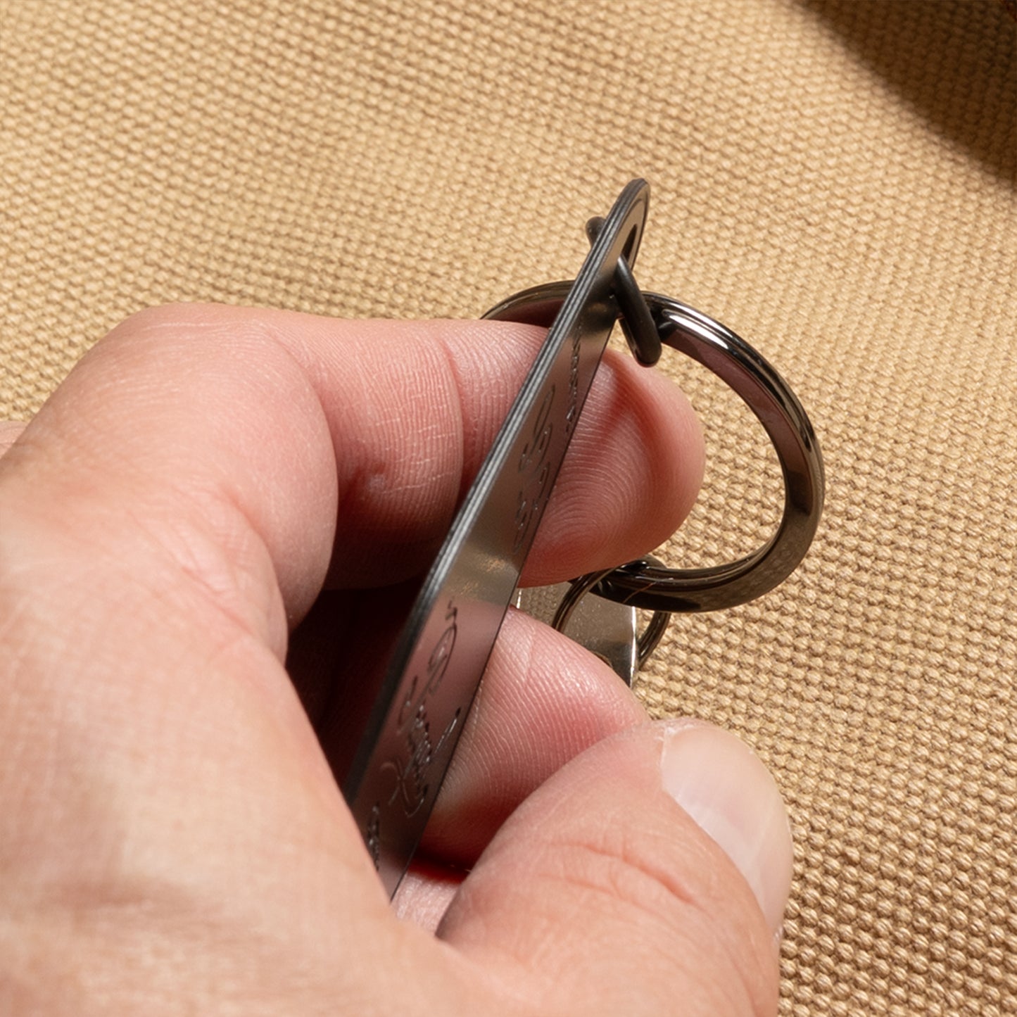 O1002 Motel Key Ring モーテルキーリング