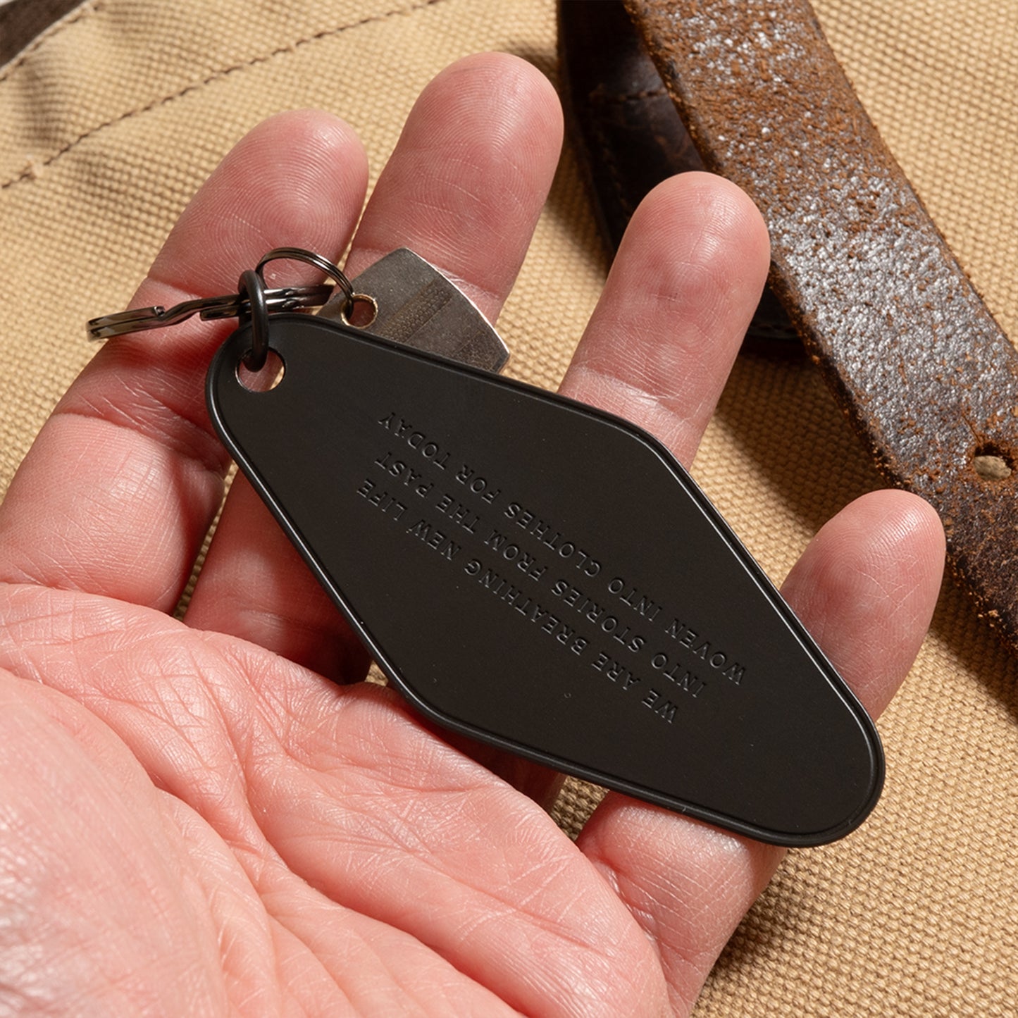 O1002 Motel Key Ring モーテルキーリング