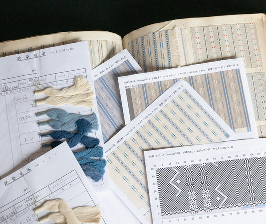 S1020 Striped Work Shirt (Beige) ストライプワークシャツ (ベージュ)