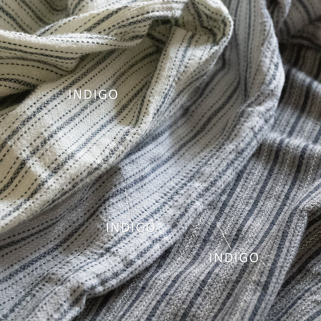S1010 Classic Stripe Work Shirt (Beige)　クラシックストライプワークシャツ(ベージュ)