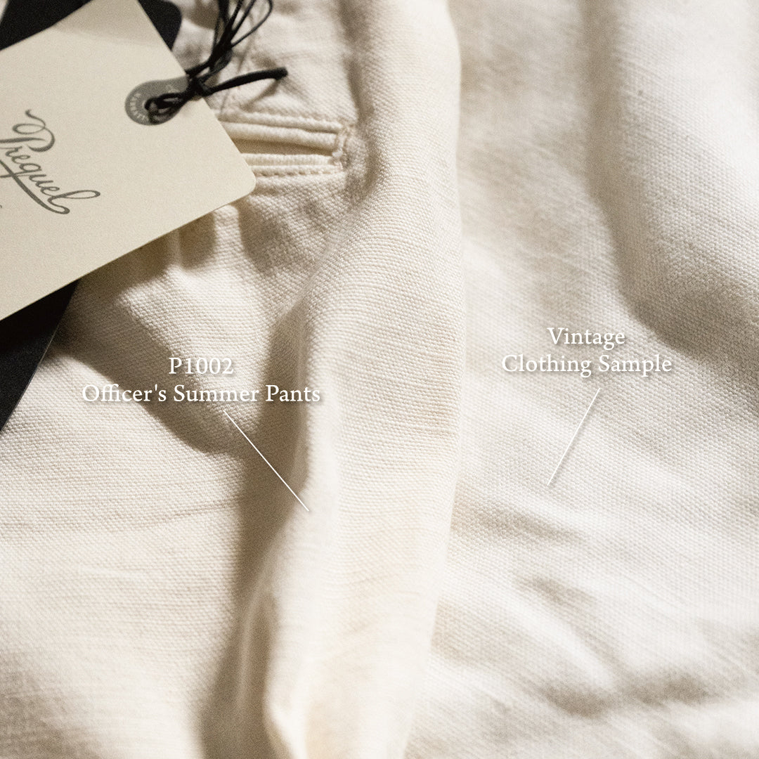 P1002 Officer's Summer Pants (White)