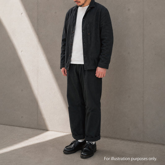 P1002 Officer's Summer Pants (Black)　オフィサー サマーパンツ(ブラック)