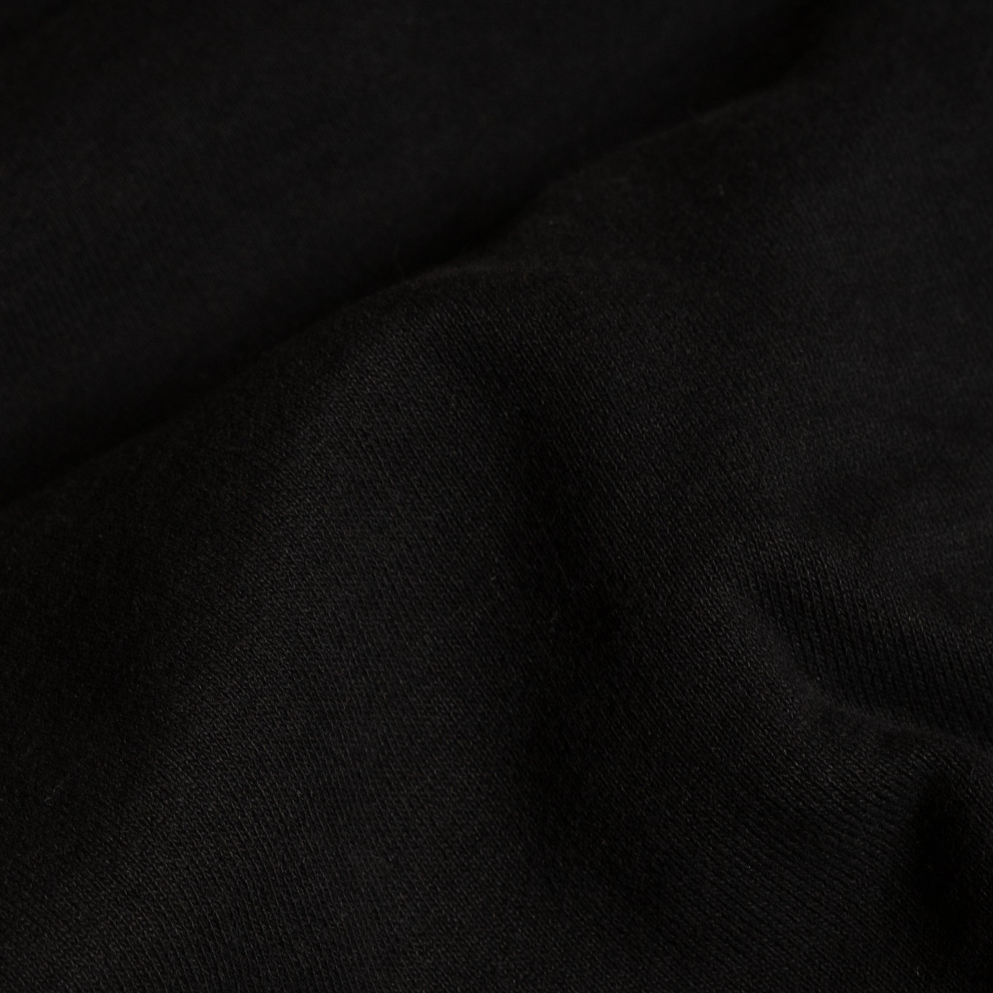 C1011 Henley Sweatshirt (Black) ヘンリースウェットシャツ (ブラック