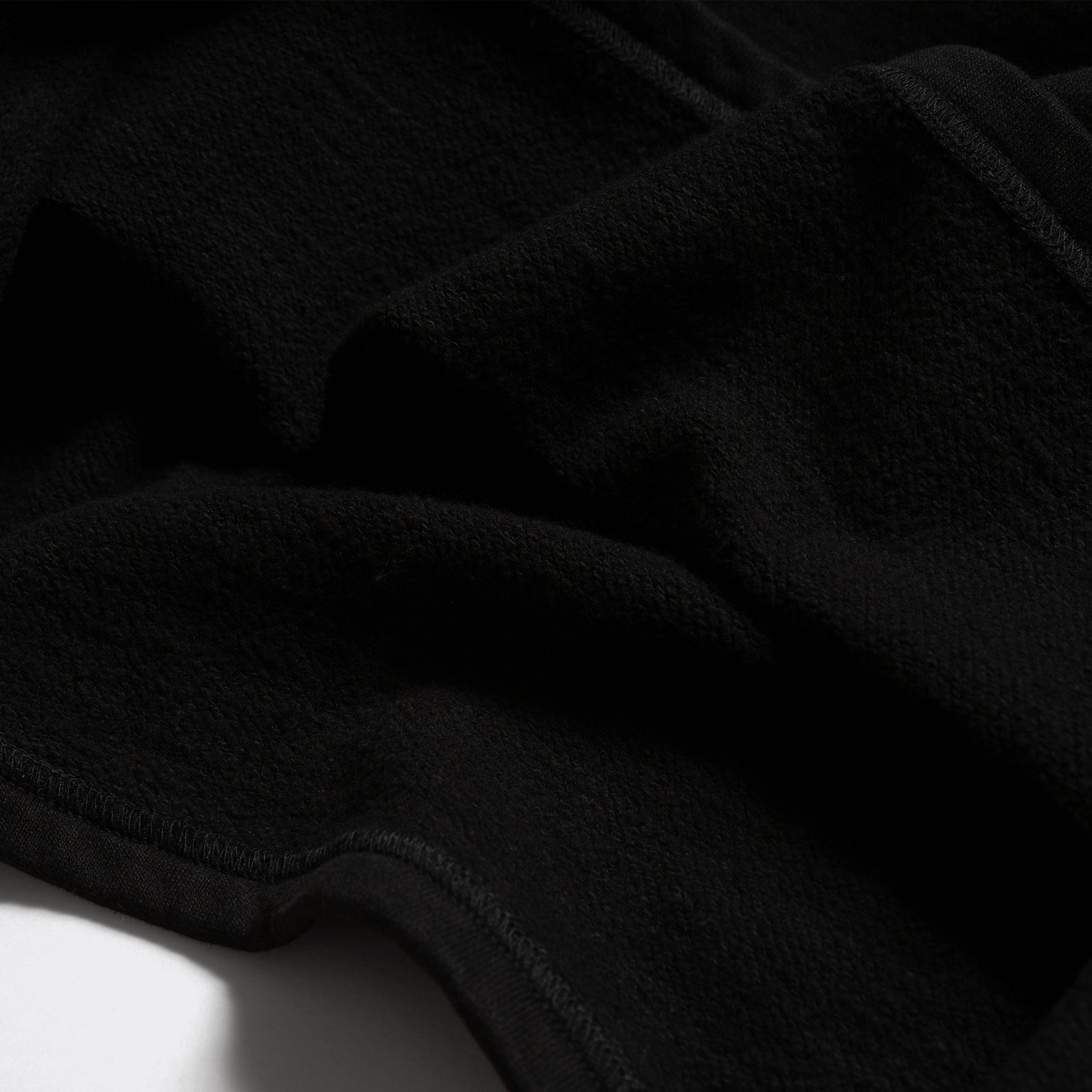 C1011 Henley Sweatshirt (Black) ヘンリースウェットシャツ (ブラック