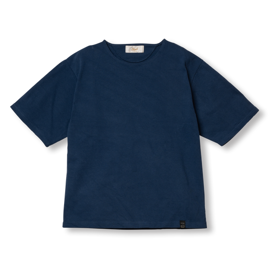 C1006 Stiff Cotton T-shirt (Navy)　スティッフコットンTシャツ(ネイビー)