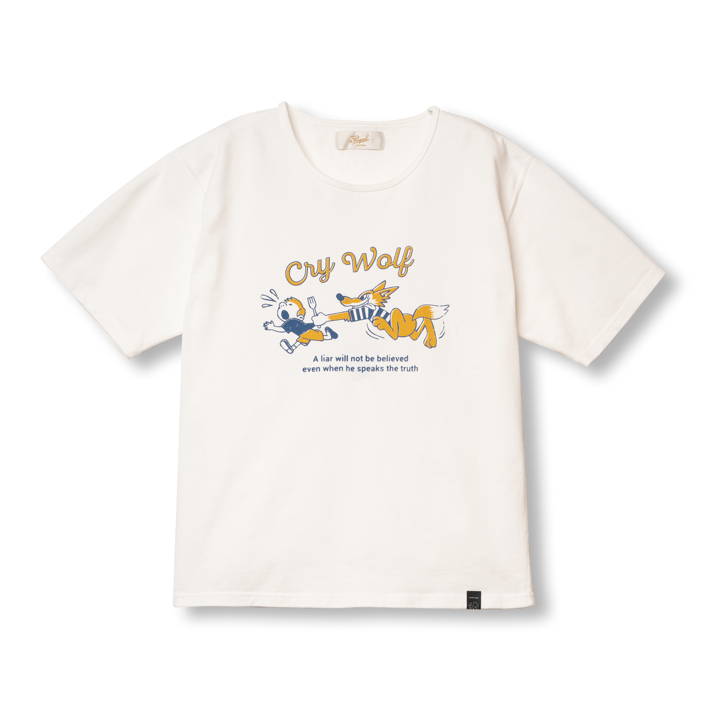 C1007A Nose Art Print T-shirt (White)　ノーズアートプリントTシャツ(ホワイト)