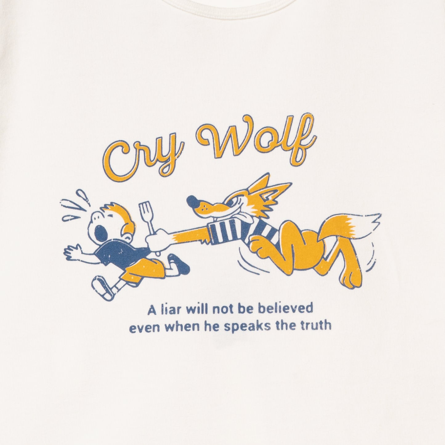 C1007A Nose Art Print T-shirt (White)　ノーズアートプリントTシャツ(ホワイト)