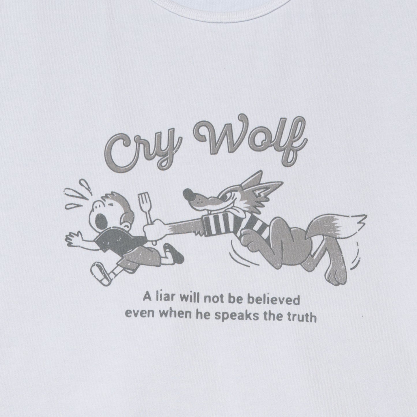 C1007A Nose Art Print T-shirt (Blue Gray)　ノーズアートプリントTシャツ(ブルーグレー)