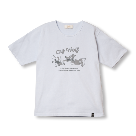 C1007A Nose Art Print T-shirt (Blue Gray)　ノーズアートプリントTシャツ(ブルーグレー)